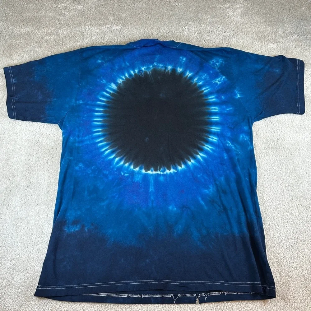 Pink Floyd Pulse Liquid Blue Tie Dye Graphic T-Shirt Blue Men's XL 2005 Rock Tee